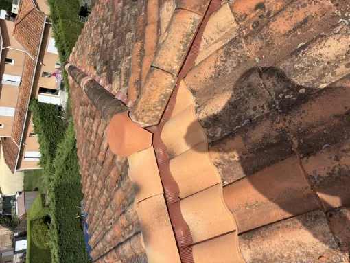 Renforcement de charpente, remplacement de liteaux et tuiles à Saint Loubes, Bordeaux, WJ Couverture