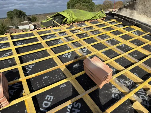 Remplacement de toiture complète à régnac, Bordeaux, WJ Couverture