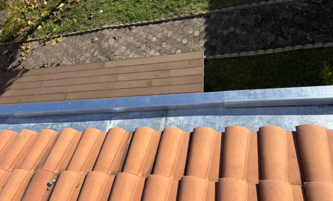 Remplacement de zinc chêneaux, bavette, solin, faîtage à Saint-Médard, Bordeaux, WJ Couverture