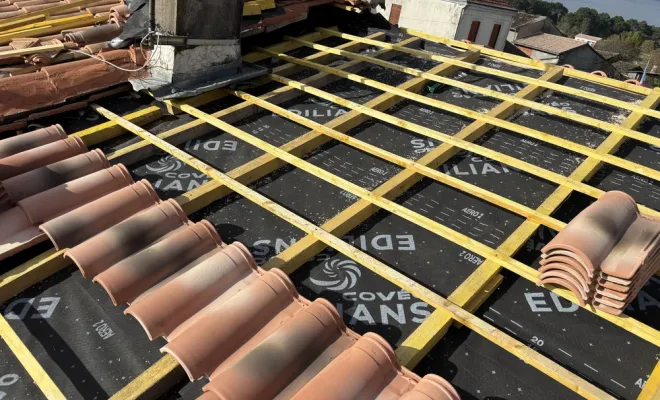 Remplacement de toiture complète à régnac, Bordeaux, WJ Couverture